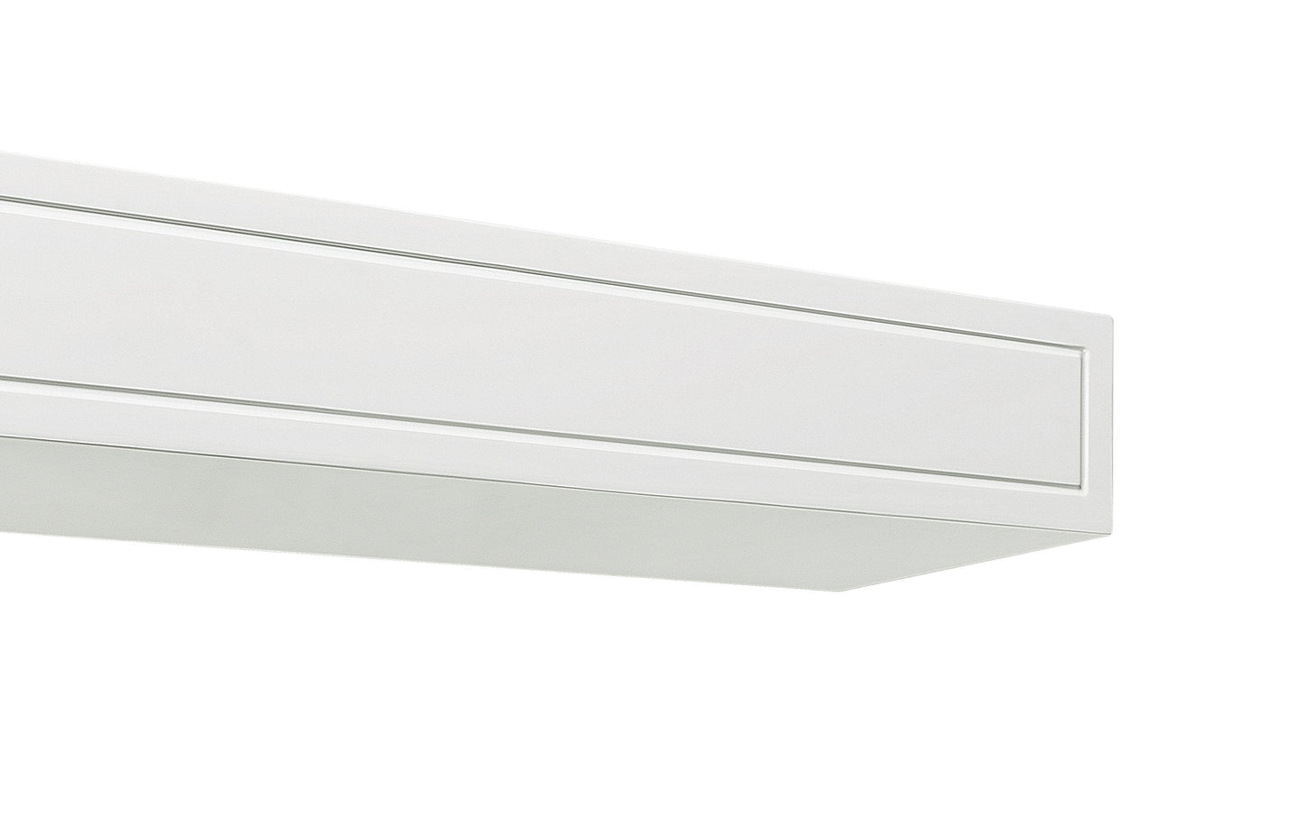 Pearl Mantels ARYB60612 Premium Grade A MDF White mantel shelf, Crisp White paint, 60"L x 9"D x 5"H, The perfect compliment to your hearth and home
