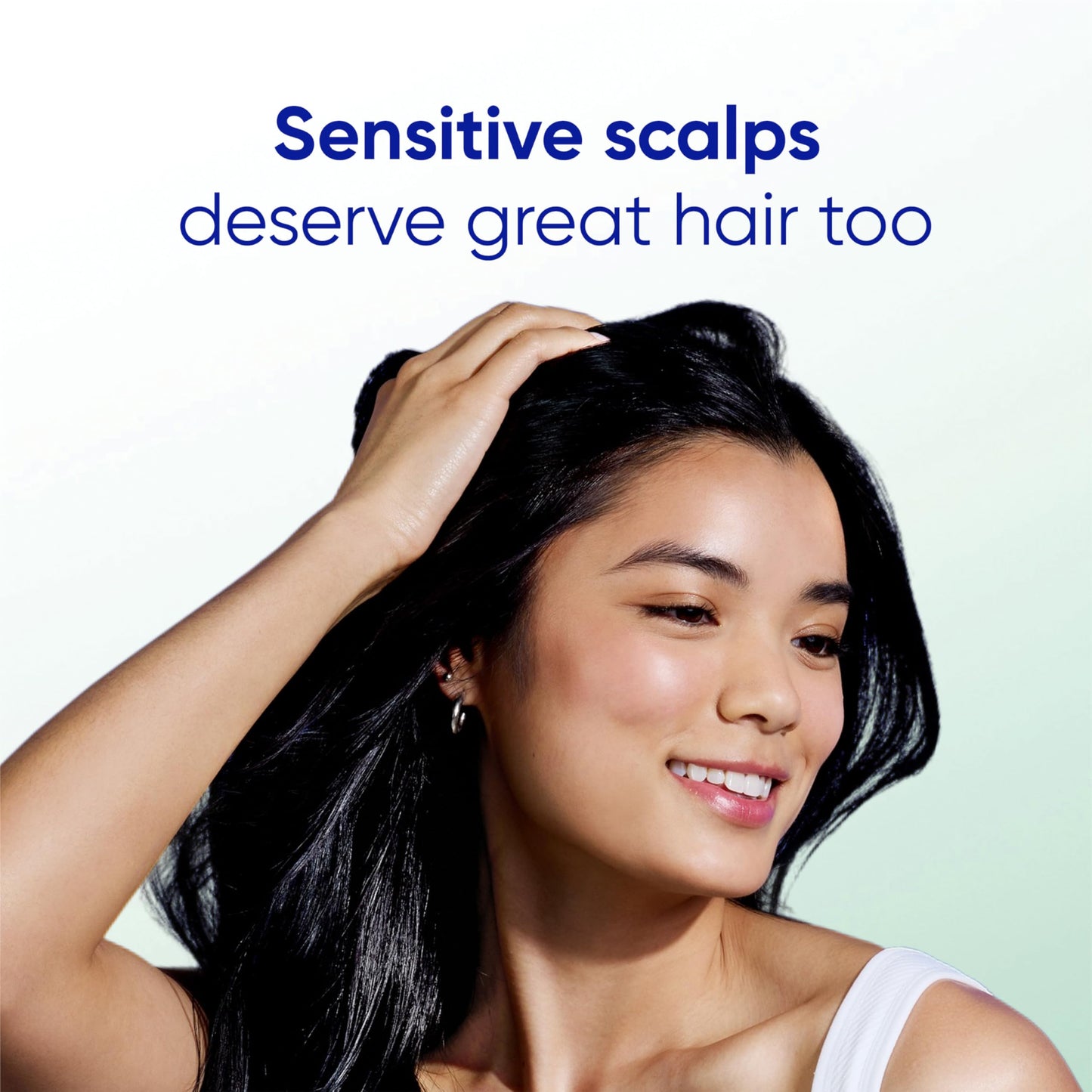 Head & Shoulders Anti-Dandruff Shampoo, BARE Sensitive Scalp Care Twin Pack, with 1% Pyrithione Zinc, Fragrance-Free, Free of Sulfates, Silicones, Gentle, 13.5 fl oz Each