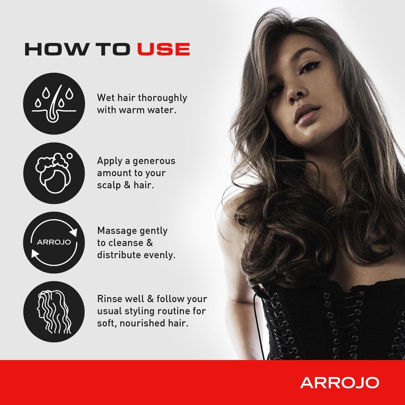 Arrojo ReNEW CoWash, 8oz – Sulfate & Paraben Free Cleansing Conditioner for Color Treated Hair – Vegan, Non-Foaming Cleanser with Avocado & Babassu Oils for Curly & Dry Hair