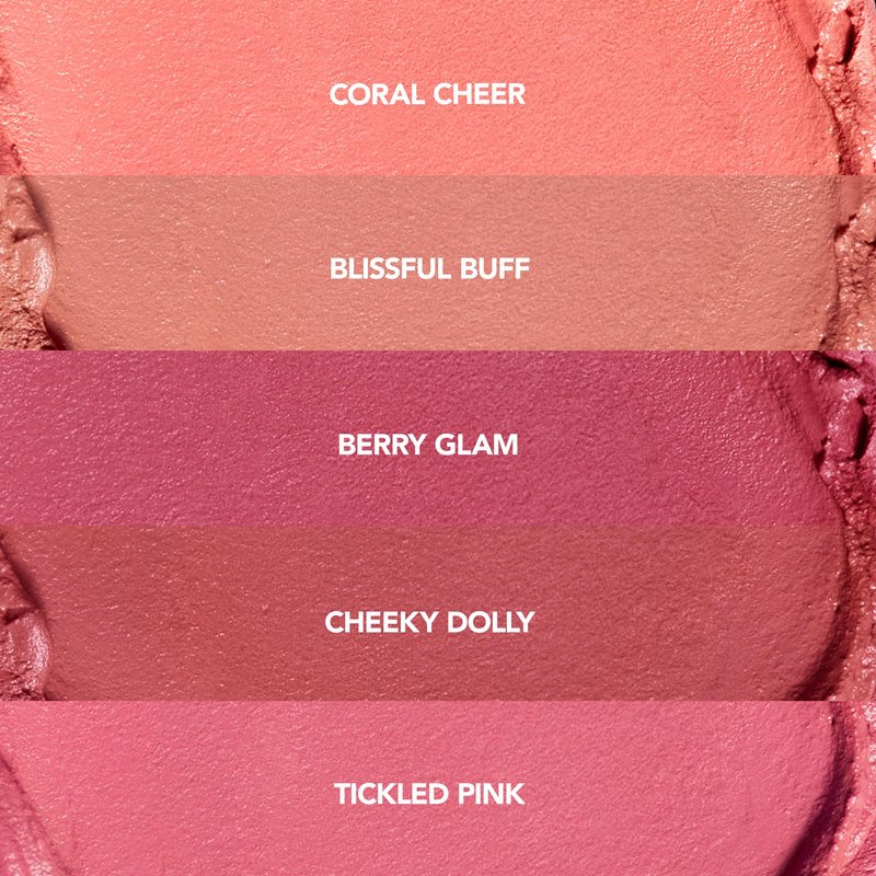 BUXOM Plump Shot Peptide Plumping Blush, Cheeky Dolly