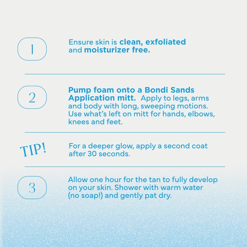 Bondi Sands Ultra Express Self Tanning Foam, Lightweight, Fragrance Free Self-Tanner for an Even, Streak-Free Tan, 6.76 fl oz