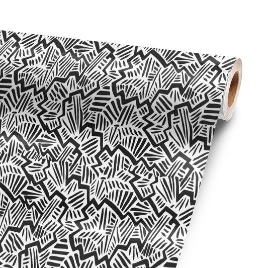 Abstract Black 36” x 52” Vinyl Wrap Sheet for large or custom items | 3M wrap DIY to custom skin gear of all types and sizes, including vehicles, boats, appliances, furniture, atv’s, golf carts, bikes