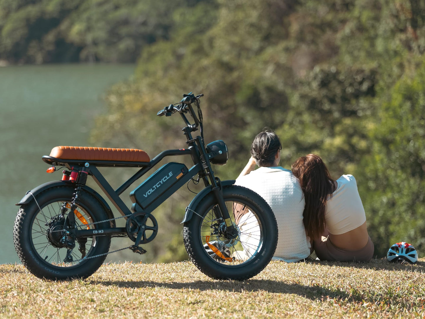 M3 Electric Bike for Adults,Peak 1500W Motor Speed 28MPH Electric Bike,20" Electric Bike Fat Tire,48V 18.2Ah Battery Range 80Miles,With Dual Suspension/Brakes EBike,Passed UL 2849 Certification