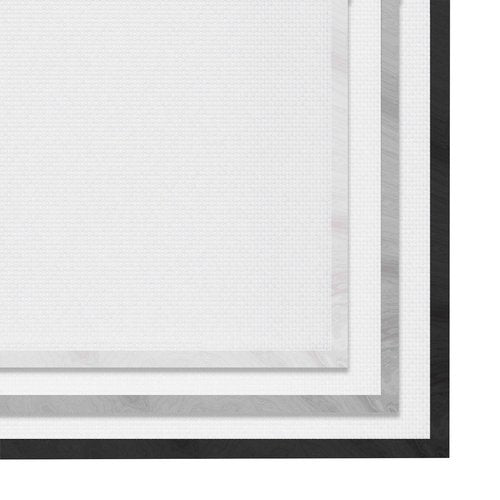 Stupell Industries Fashion Essentials with Iconic Glam Brands, Design by Amanda Greenwood Gray Framed Wall Art, 24x30, White