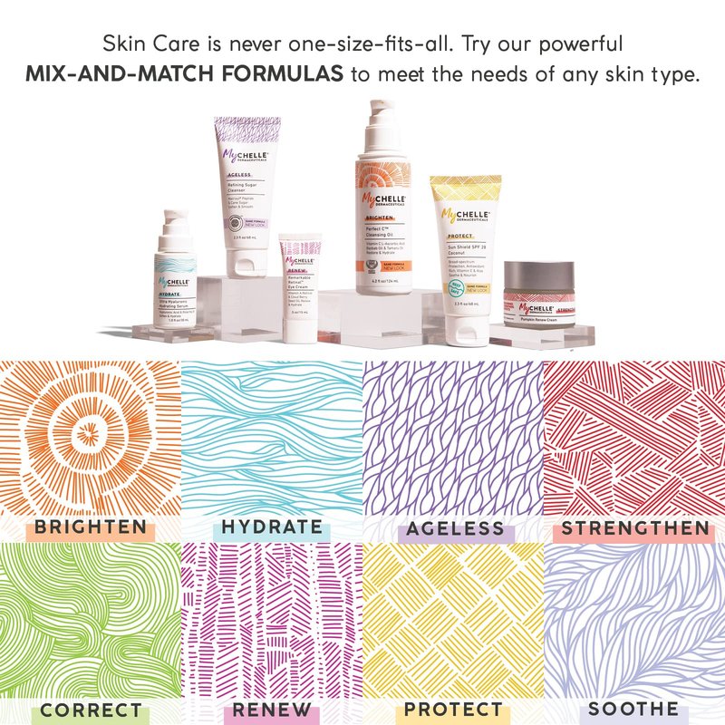 MyCHELLE Deep Repair Cream - Hydrating Face Moisturizer with Kombucha Tea and Vitamin B for Dry Skin