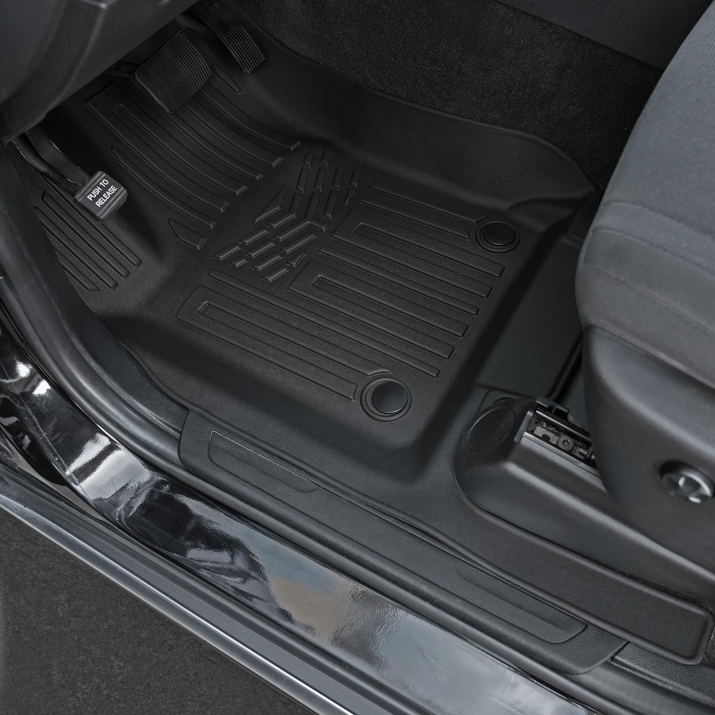 GALVAGNITE Floor Mats for 2016-2025 2026 Dodge Durango 7-seat, All Weather TPE Cargo Liner Cargo Mat and 3rd Row Backrest Mats for Durango Accessories
