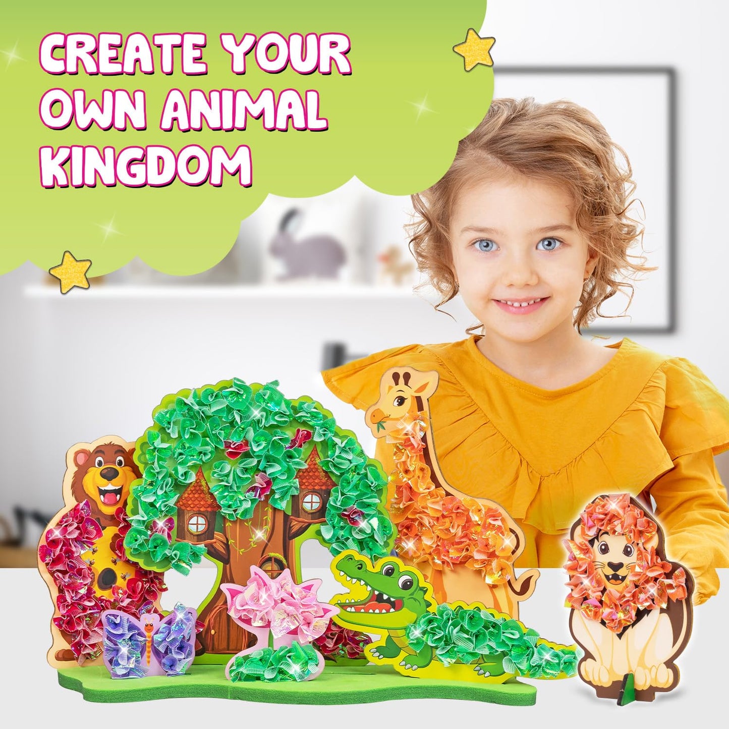 Smartivity Poke ‘n’ Create Art Kit for Kids 4 to 10 Years, Creative Christmas, Birthday Gift for Girls & Boys Age 4, 5, 6, 7, 8, 9, 10 Years Old, DIY Art & Craft Activity Kit