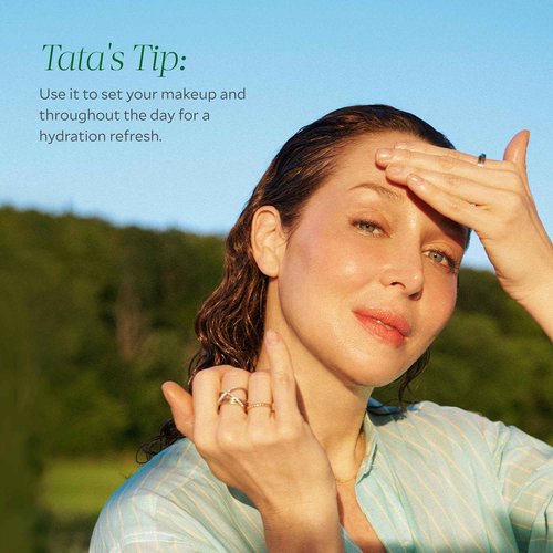 Tata Harper Hydrating Floral Essence, Hyaluronic Acid Mist, Hydrating Face Mist, Natural Skincare, 50ml
