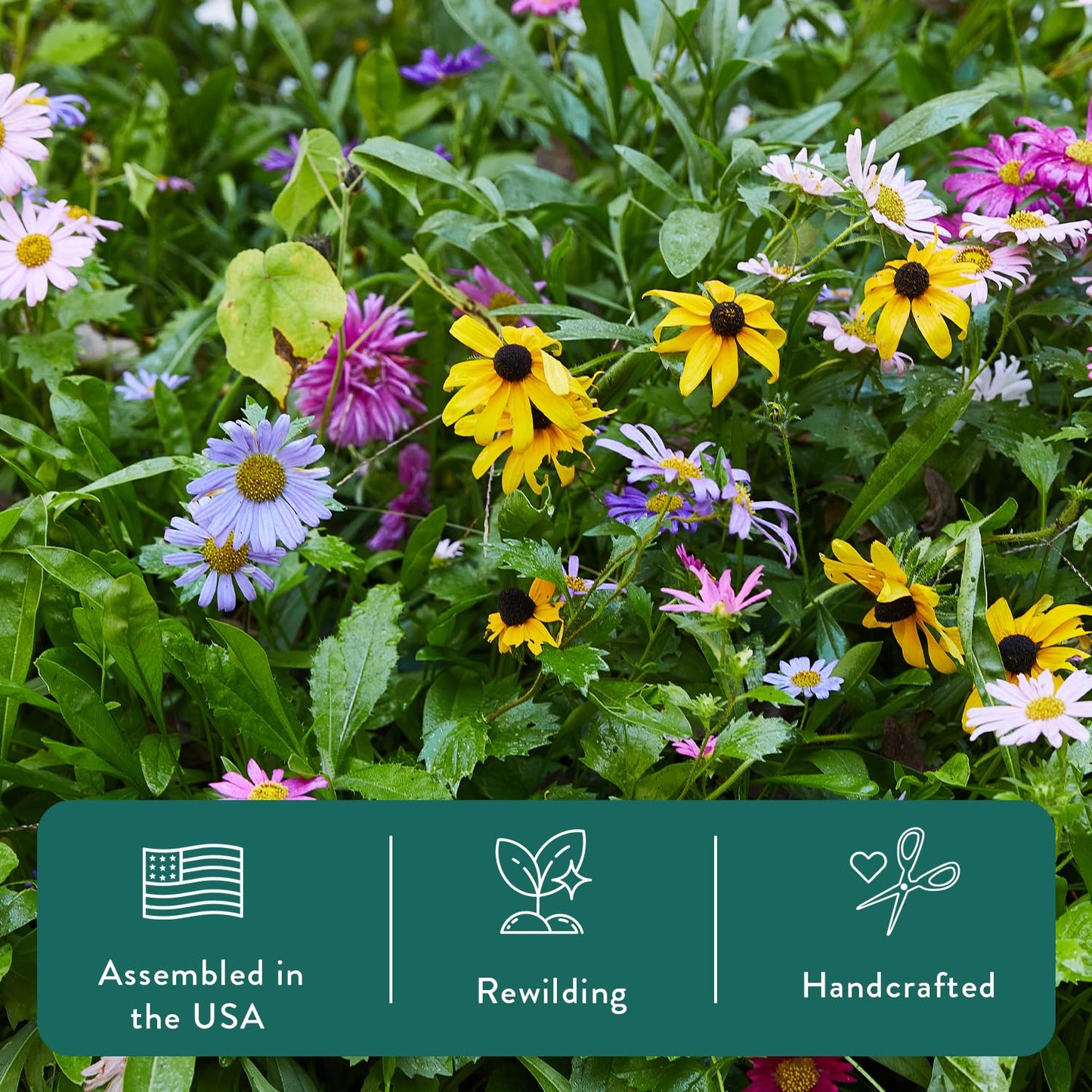 Modern Sprout Pollinator Garden Gift Set - Spring Gifts for Kids - Educational Gardening Tools for Little Gardeners - Eco-Friendly Kids Gardening Set w/Trowel, Wooden Markers & Wildflower Seeds (3-pk)