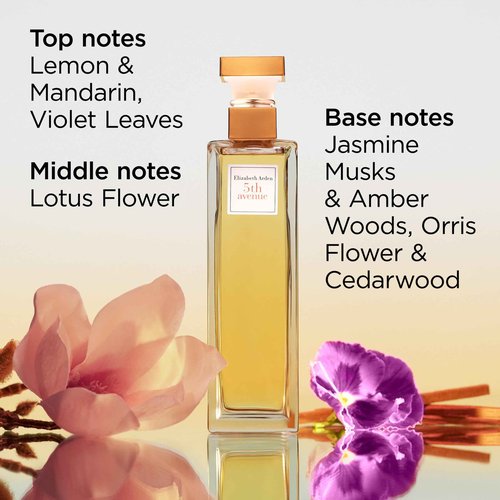 Elizabeth Arden 5th Avenue Perfume for Women, Eau de Parfum, Floral Fragrance, 2.5 Fl Oz
