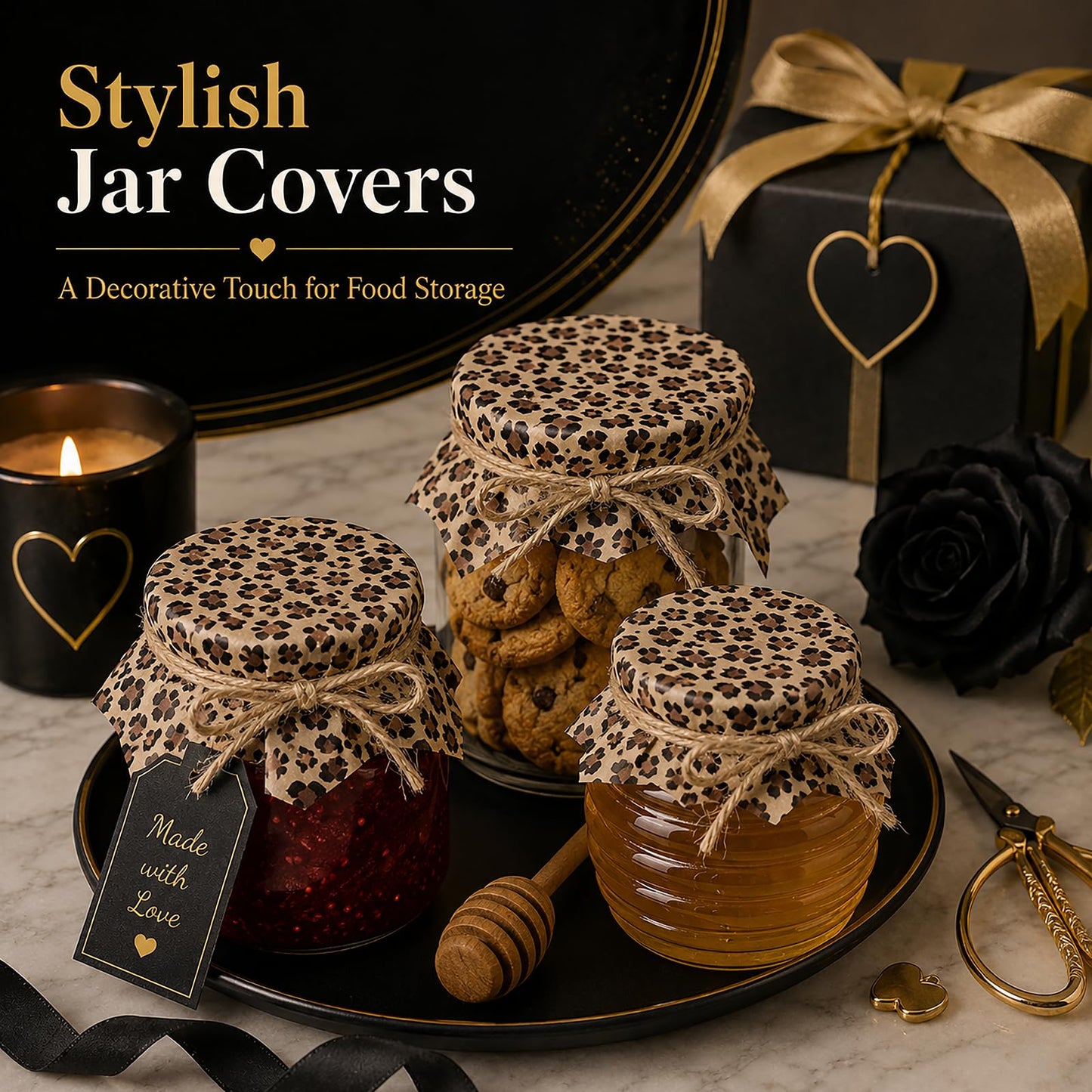 150 Sheets Cheetah Wax Paper for Food Deli, 9.8 x 8.3'' Leopard Greaseproof Sandwich Wrapping Paper for Picnic Basket Liner Party Supplies (Brown)