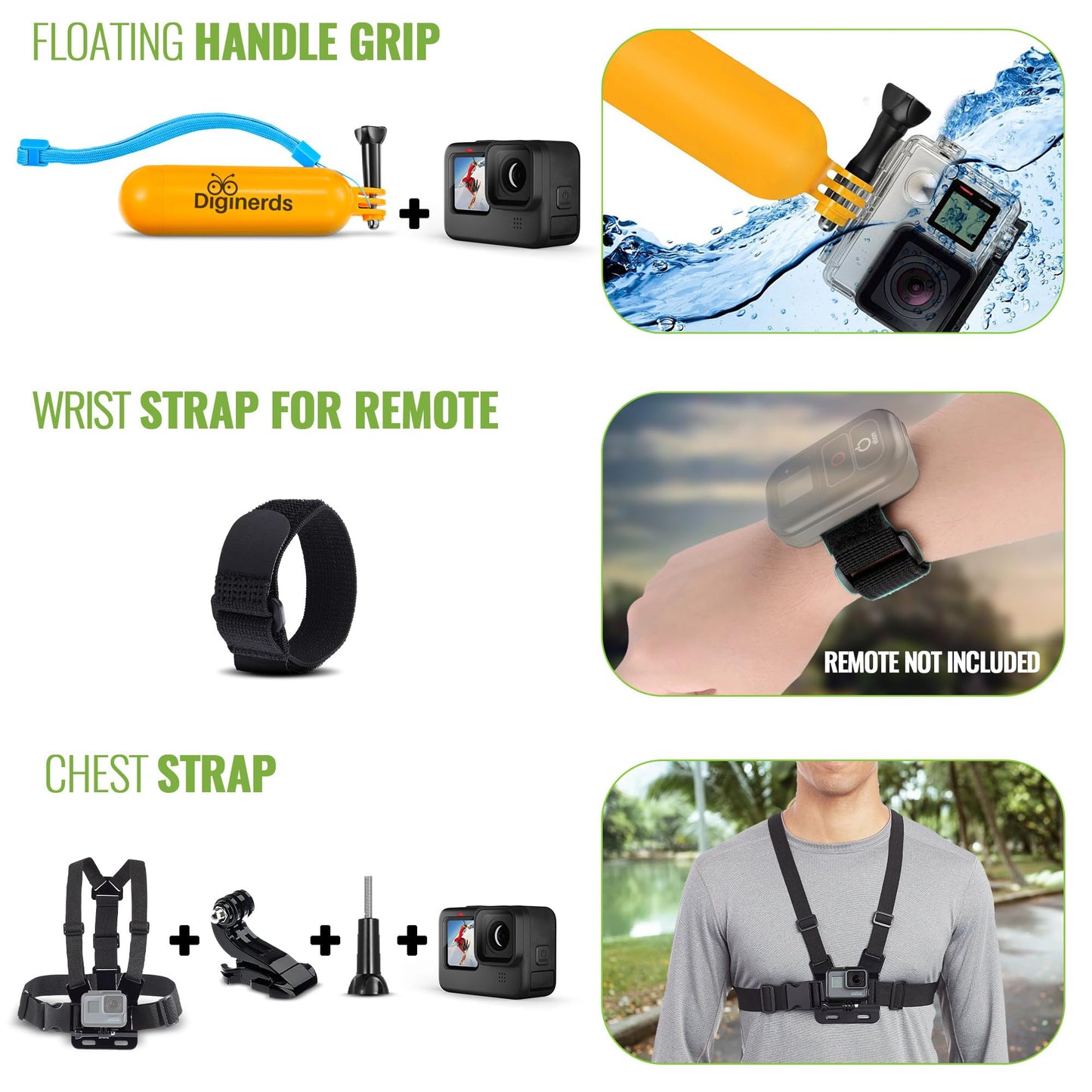 GoPro HERO11 Black 5.3K Sports Camera with Accessories