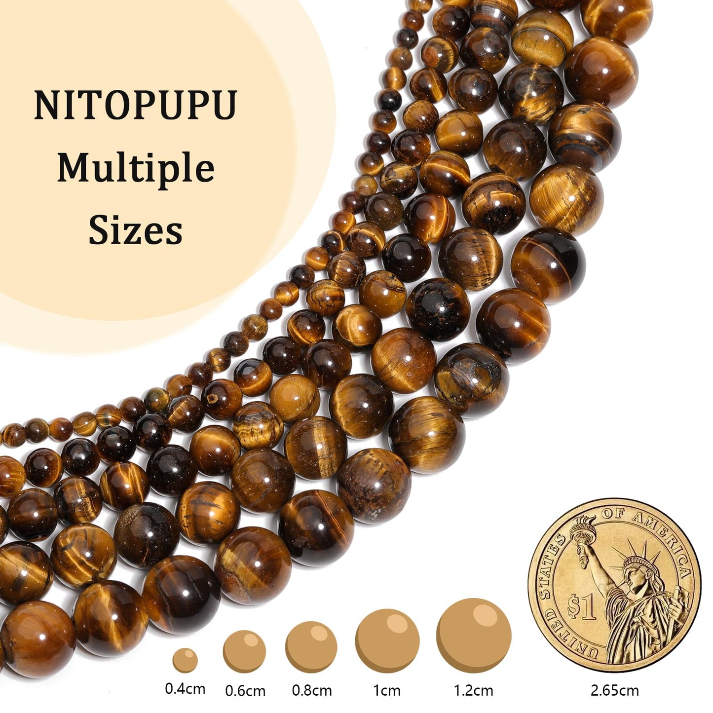 NITOPUPU 10mm 37pcs Pink Zebra Jasper Natural Stone Beads for Jewelry Making Supplies, Round Crystal Beads for Bracelets Necklace DIY Crafts