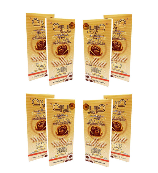 Harir Sweet Packets Hair Removal Wax Waxing Sugar Sugaring Paste Natural All Body Parts All Hair Types Bikini Brazilian Underarms Face Easy to Prepare (8 Packs x 90 gm) Total 25.40 oz / 720 gm