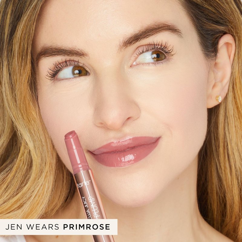 tarte maracuja juicy lip plump – Hydrating & Volumizing Lip Plumper Gloss Balm with Nourishing Hyaluronic Acid, Plumps & Moisturizes, Vegan & Cruelty-Free, full size, peachy beige
