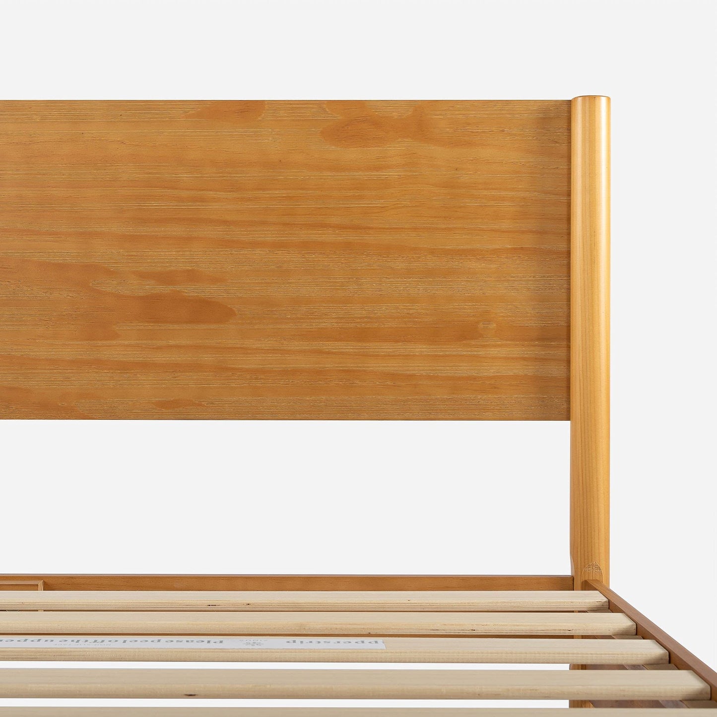 ZINUS Allen Mid Century Wood Platform Bed Frame/Solid Wood Foundation/Wood Slat Support/No Box Spring Needed/Easy Assembly, King