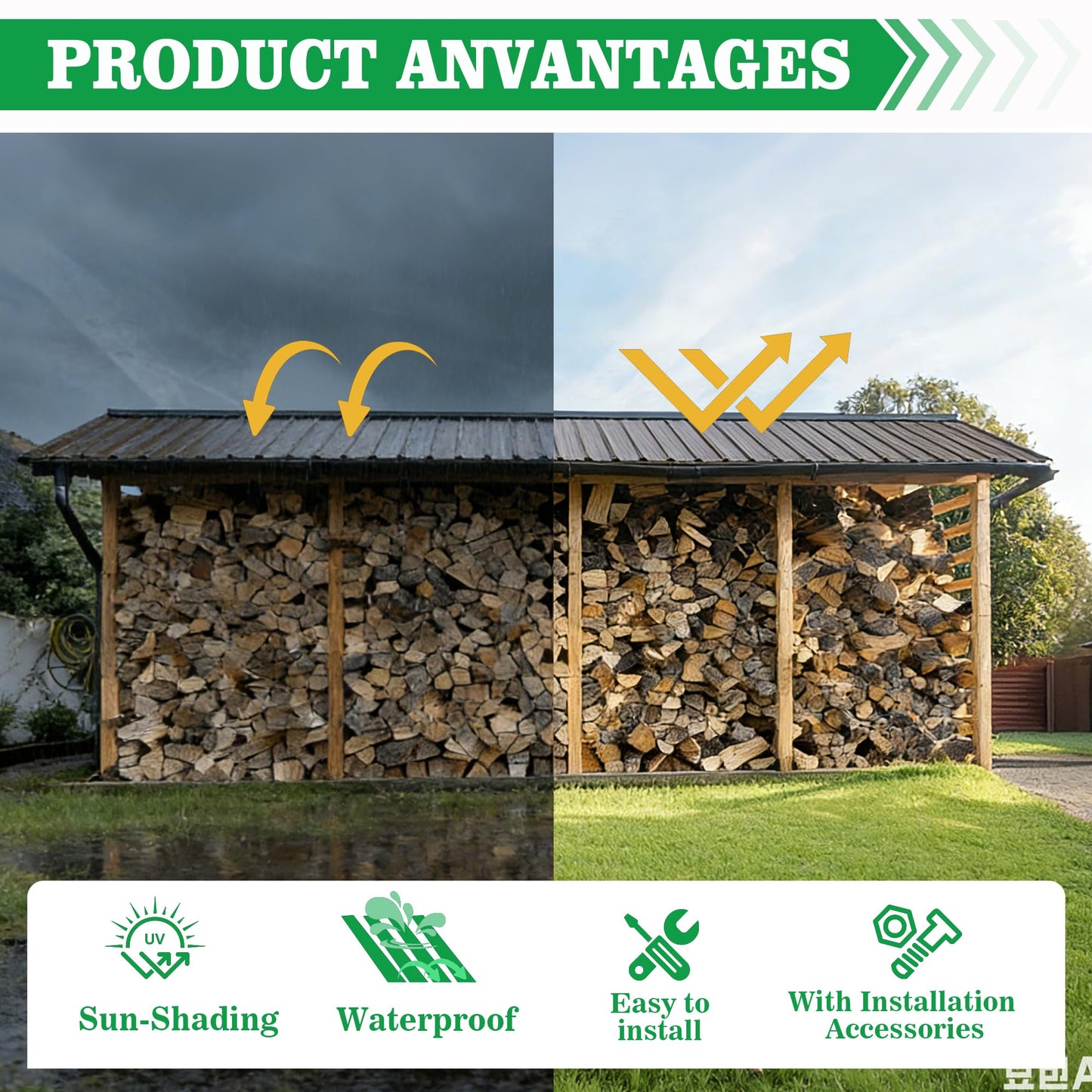 25pcs Metal Roofing Panels, 60.63'' L ×17.72'' W 182.34 ft² Corrugated Metal Sheets, Galvanized Steel Roof Fence Panels for Mobile Homes, Garages, Chicken Coop, Sheds, Stables, Patio, Warm Gray