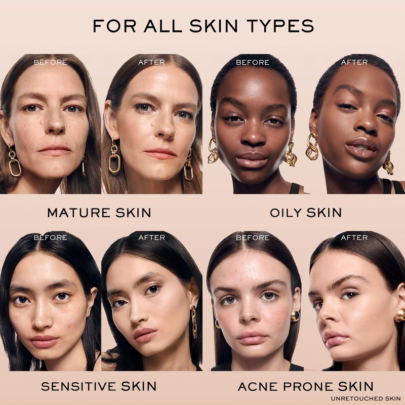 Lancôme Teint Idole Ultra Wear Natural Matte Foundation- Longwear, Medium-Full Coverage, Natural Finish, Waterproof & Hydrating - 305N (Medium Skin with Neutral/Peachy Undertones), 1 Fl Oz