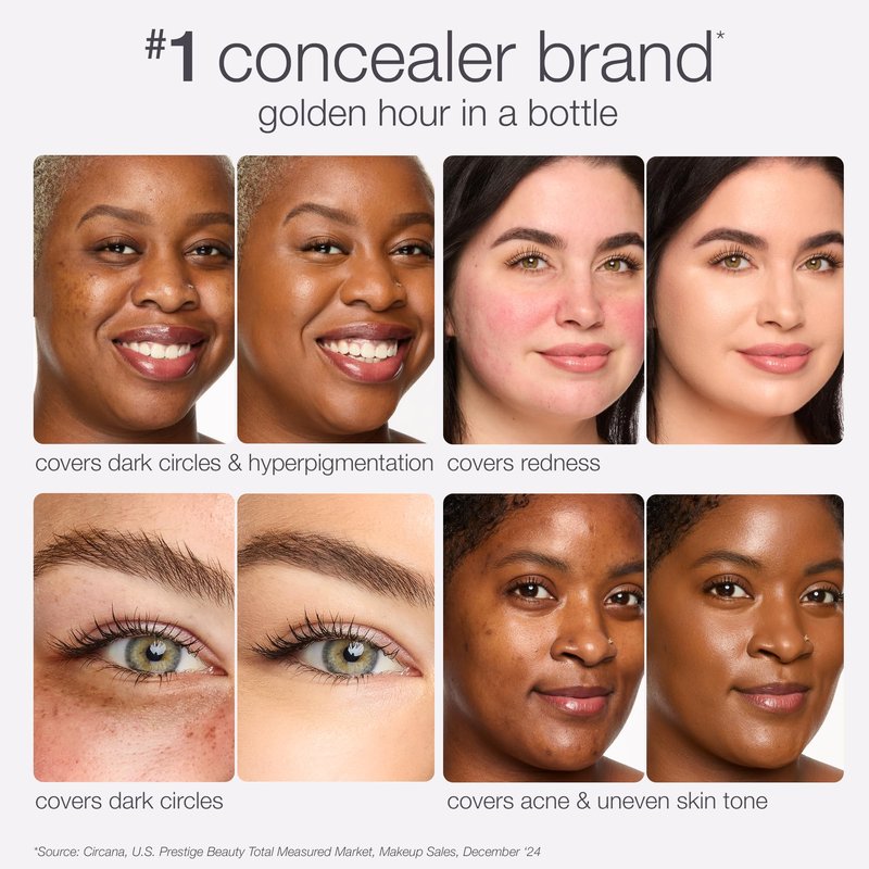 tarte shape tape radiant concealer – Medium-Coverage, Hydrating Finish Under Eye Concealer for Dark Circles, Redness & Discoloration, Vegan, Cruelty-Free, full size, 20S light sand