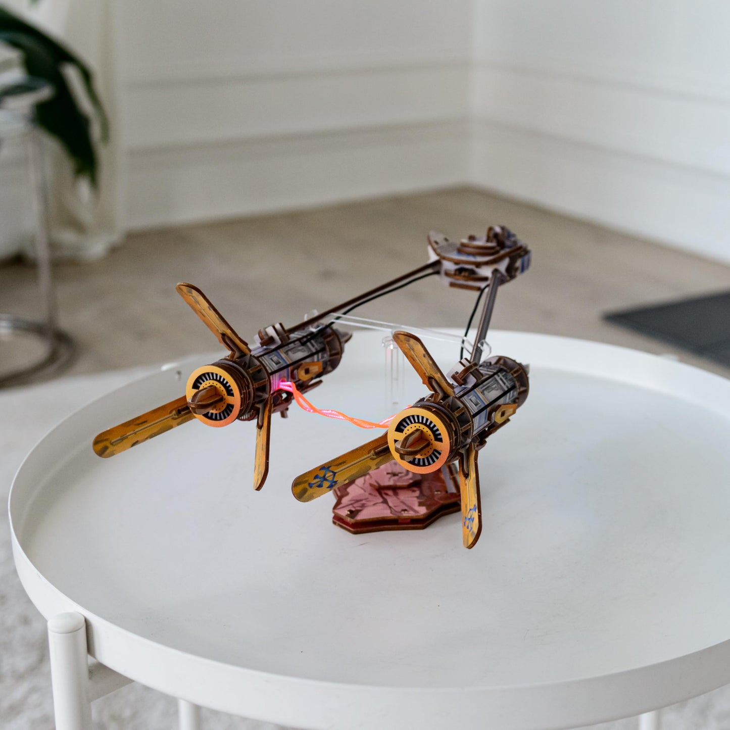 UGEARS Star Wars ™ Anakin Skywalker's Podracer ™ Wooden 3D Puzzles for Adults - 3D Puzzle, Wooden Model Kits for Adults, Hobby Model Kit, Wood Puzzles Adult, Brain Teaser Adult Model Building Kits