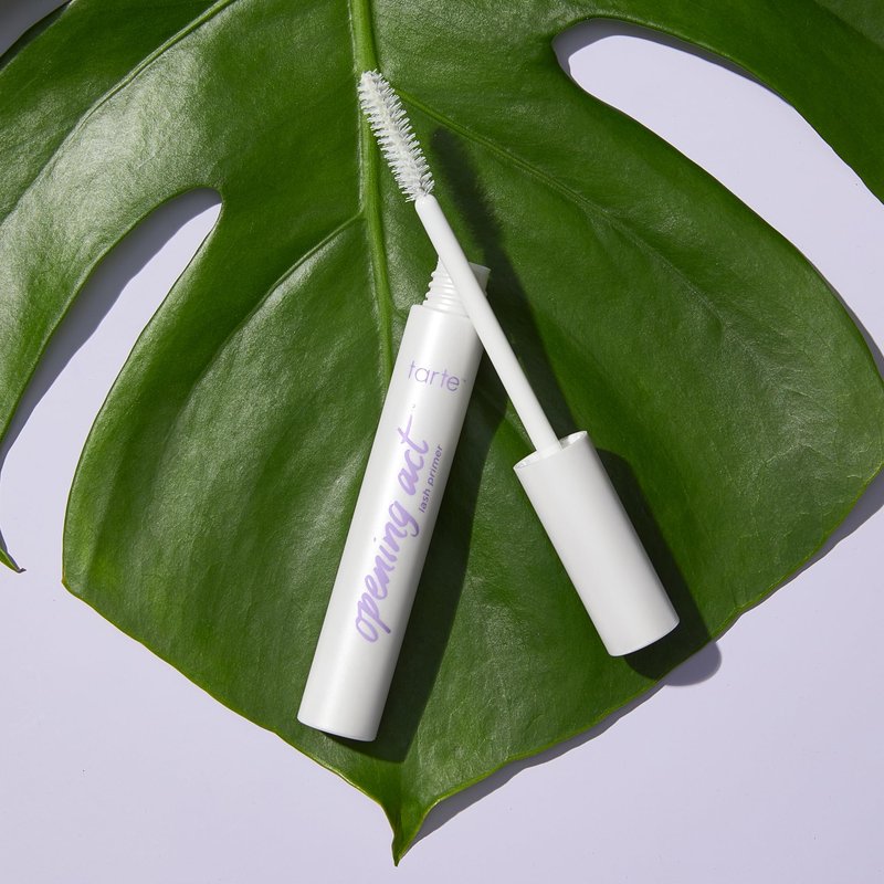 tarte opening act lash primer – Conditioning Mascara Base for Longer, Full Sizeer, Volumized Looking Lashes, Cruelty-Free Eyelash Primer with Vitamin C & Castor Oil, Vegan & Cruelty-Free, full size
