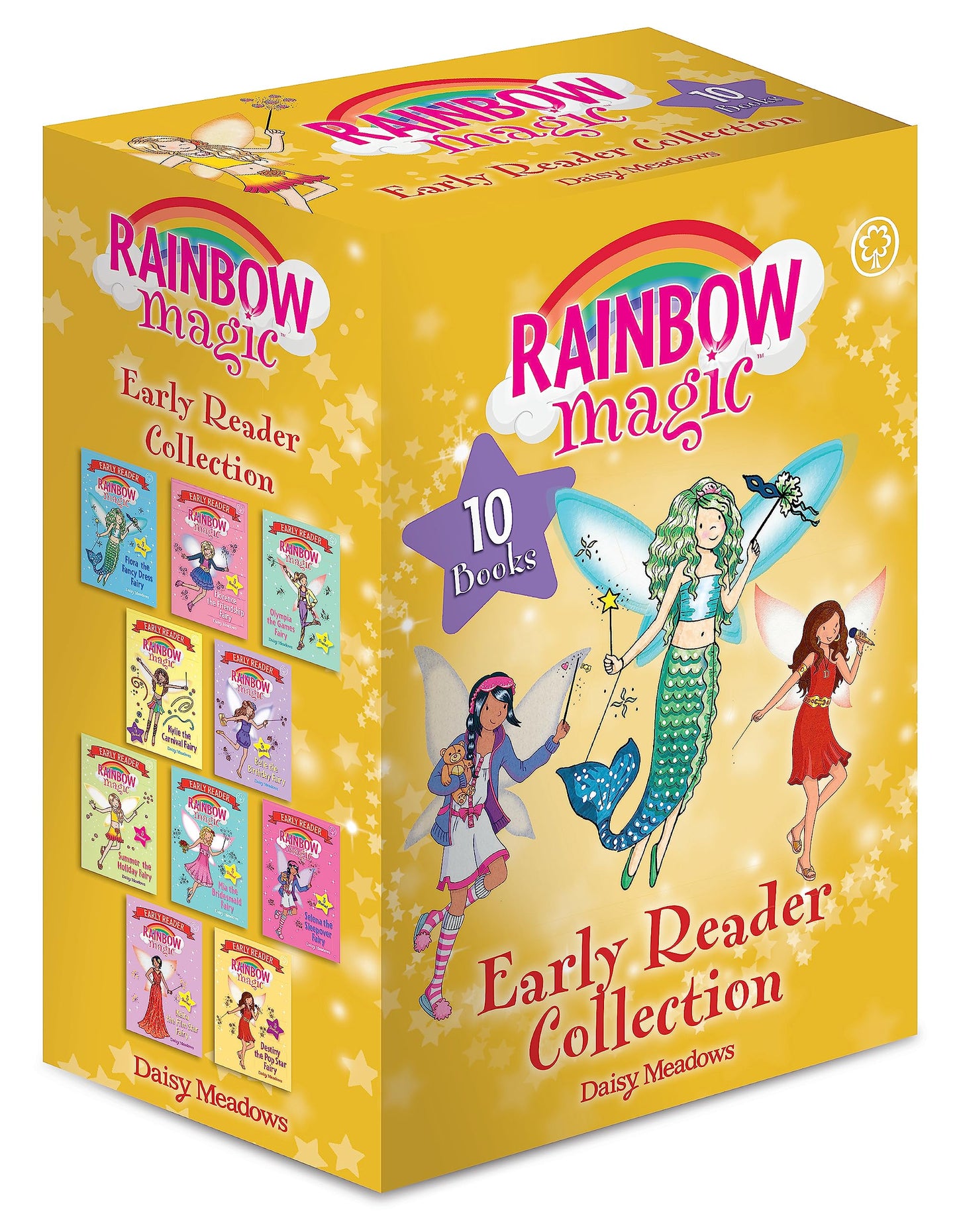 Rainbow Magic Early Reader Collection 10 Books Box Set by Daisy Meadows