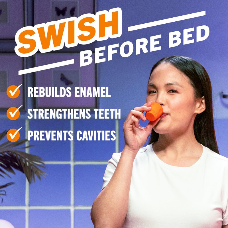 TheraBreath Overnight & Fresh Breath Mouthwash Bundle, Chamomile Mint & ICY Mint Flavors, 2 Packs of 16 fl oz, Fights Bad Breath 12 & 24 Hours