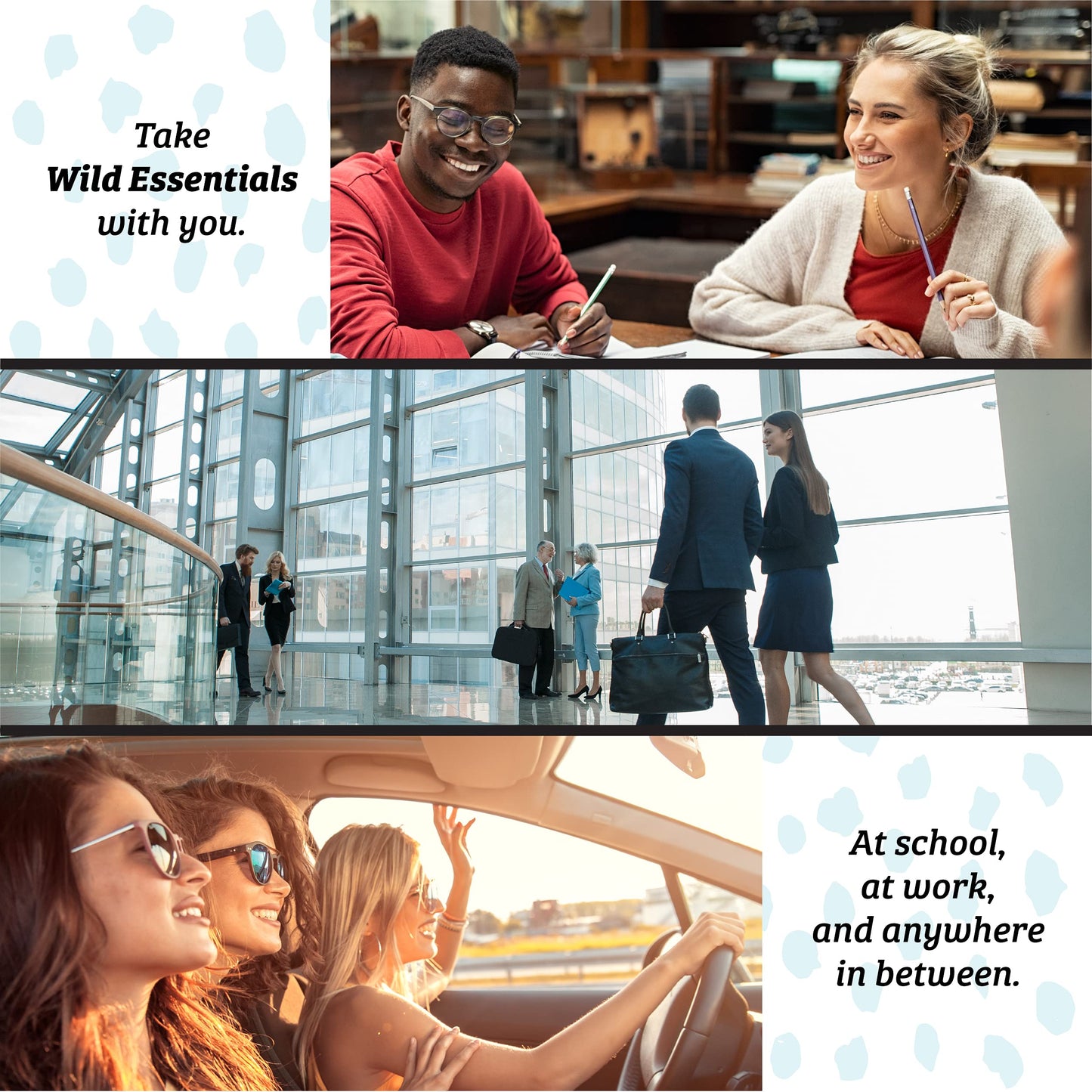 Wild Essentials Mother’s Heart Necklace Essential Oil Diffuser Kit, Lavender, Lemongrass, Peppermint, Orange Oils, 12 Refill Pads, Calming Aromatherapy Gift Set, Customizable Color Changing, Perfume