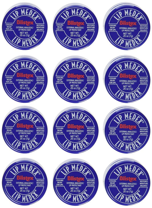 Blistex Lip Medex.25-Ounce (Pack of 12), Moisturizing