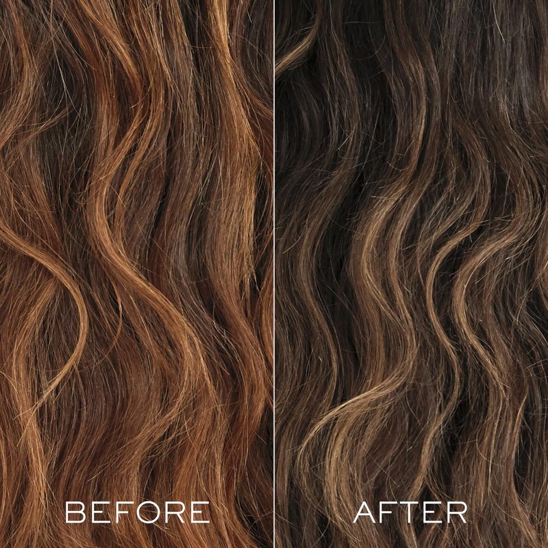 Kristin Ess Hair Gloss in Smokey Topaz Medium Neutral Blonde - 4 Wk Semi Permanent Hair Dye Glaze - Color Depositing Conditioner & Toner for Vibrant Shine & Gloss - Vegan, Silicone & Ammonia Free