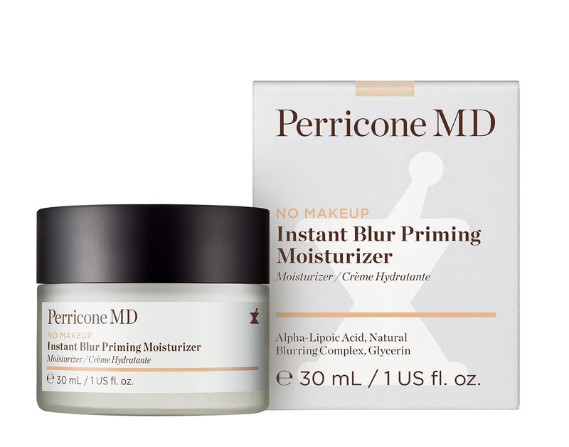Perricone MD No Makeup Instant Blur Priming Moisturizer - Hydrating Face Primer with ALA & Glycerin - Visibly Blurs Pores and Wrinkles for a Smooth Canvas and Long-Lasting Makeup Wear - 1 fl oz
