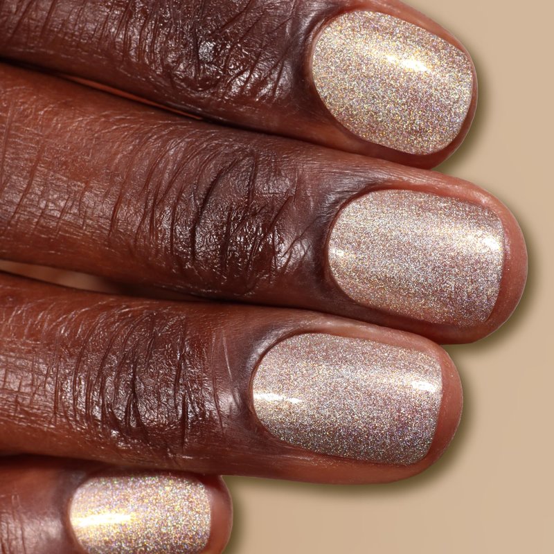 LONDONTOWN Lakur Nail Polish – Nude & Brown Shades, You're Golden, 0.4 Fl Oz, Long-Lasting, Streak-Free, Chip-Resistant | 21+ Free Non-Toxic Vegan Nail Color, Strengthens & Hydrates Nails