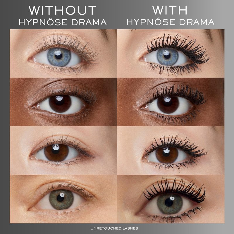 Lancôme Hypnôse Drama Extreme Volumizing Mascara - Up to 17x More Volume - Up to 24HR Wear - Ultra Black