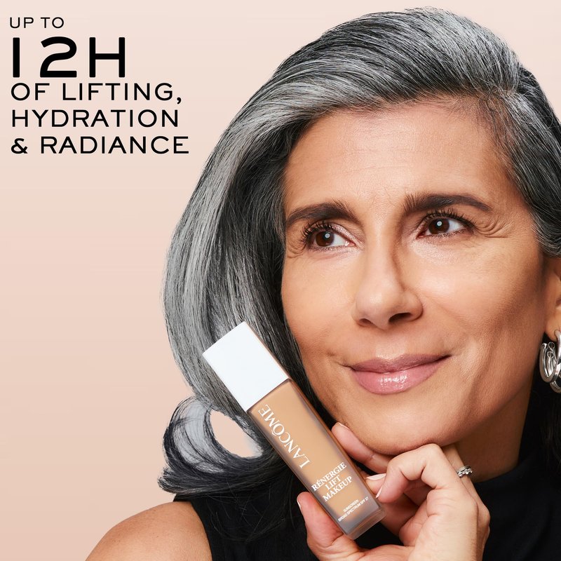 Lancôme Renergie Lift Makeup Foundation - Lightweight & Hydrating Formula, Medium-Full Coverage, SPF 27, Anti-Aging, Lifting & Firming, Up to 12H Wear - 550