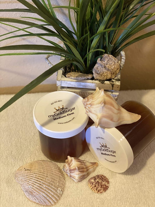32oz My Gold Sugar - Sugaring for Hair Removal (Medium-Firm)