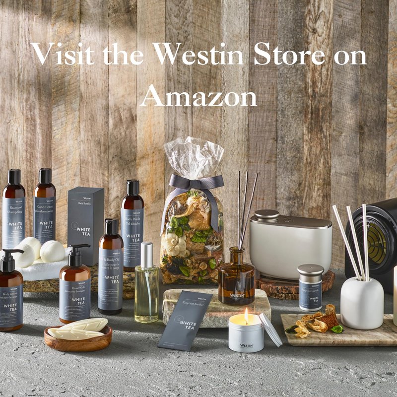 Westin White Tea Aloe Body Wash - Hydrating Bath and Shower Gel with Signature White Tea Aloe Scent - 8 ounces (Pack of 2)