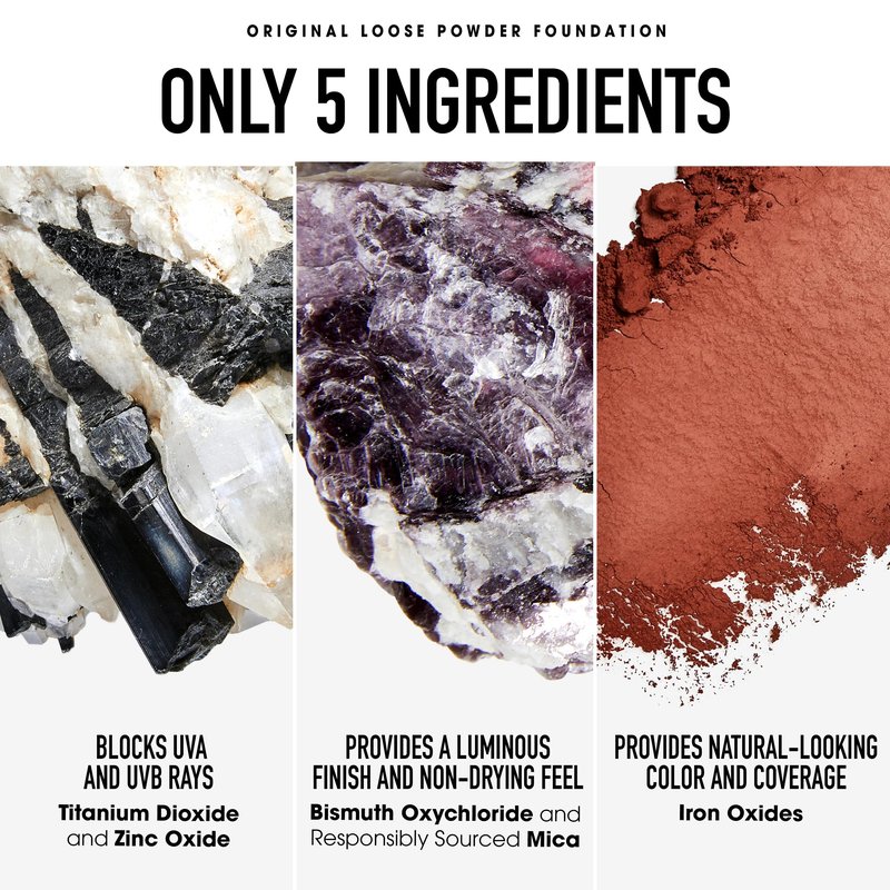Original Loose Powder Foundation SPF 15, Neutral Deep 29, Vegan, Cruelty-Free & Dermatologist-Tested