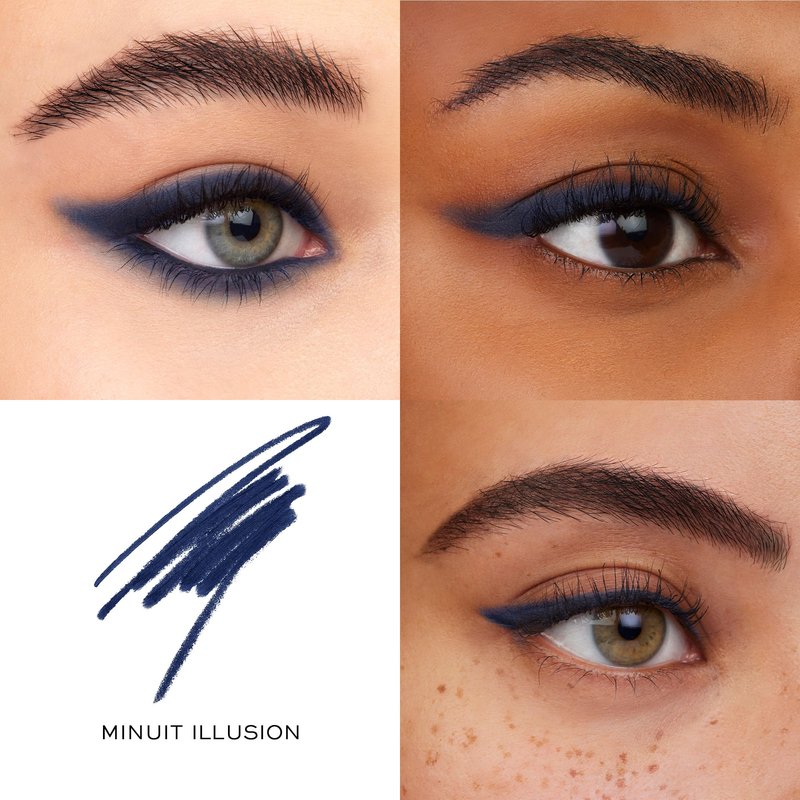 Lancôme Le Stylo Waterproof Eyeliner Pencil - Creamy & Highly Pigmented - Seamless Blending & Smudging - 07 Minuit Illusion