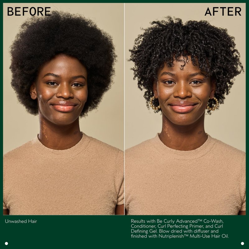 Aveda Be Curly Advanced Coil Definer Gel | Strong Hold Gel for Coily Hair | Defines & Protects from Humidity | Silicone Free | 93% Naturally Derived*, 8.8 Ounce