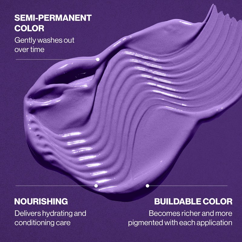 Keracolor Clenditioner PURPLE Hair Dye - Semi Permanent Hair Color Depositing Conditioner, Cruelty-free, 33.8 Fl. Oz.