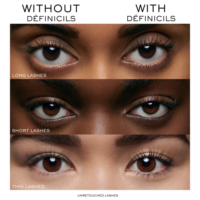 Lancôme Définicils Waterproof Defining & Lengthening Mascara – Lengthen & Define – Vitamin B5 Enriched – Smudge and Clump-Free, Non-Flaking Formula – Gentle for Sensitive Eyes - Waterproof – Black
