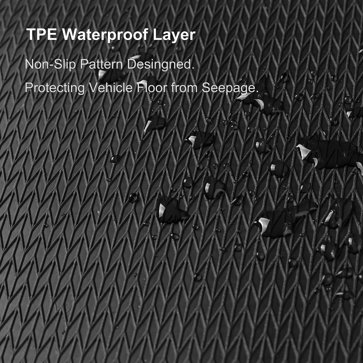 WENNEBIRD Superior Carpet Floor Mats for 2021-2026 Chevrolet Suburban 7 Seats (Not for 8 Seats), 0.6-Inch Ultra-Thick, Noise-Reducing, All-Weather Waterproof Anti-Slip – 4-Pc Set