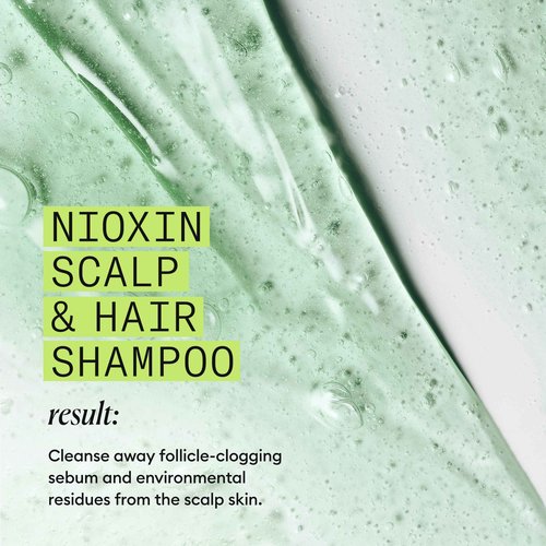 Nioxin System 2 for Natural Hair with Progressed Thinning Cleanser Shampoo and Scalp Therapy Conditioner