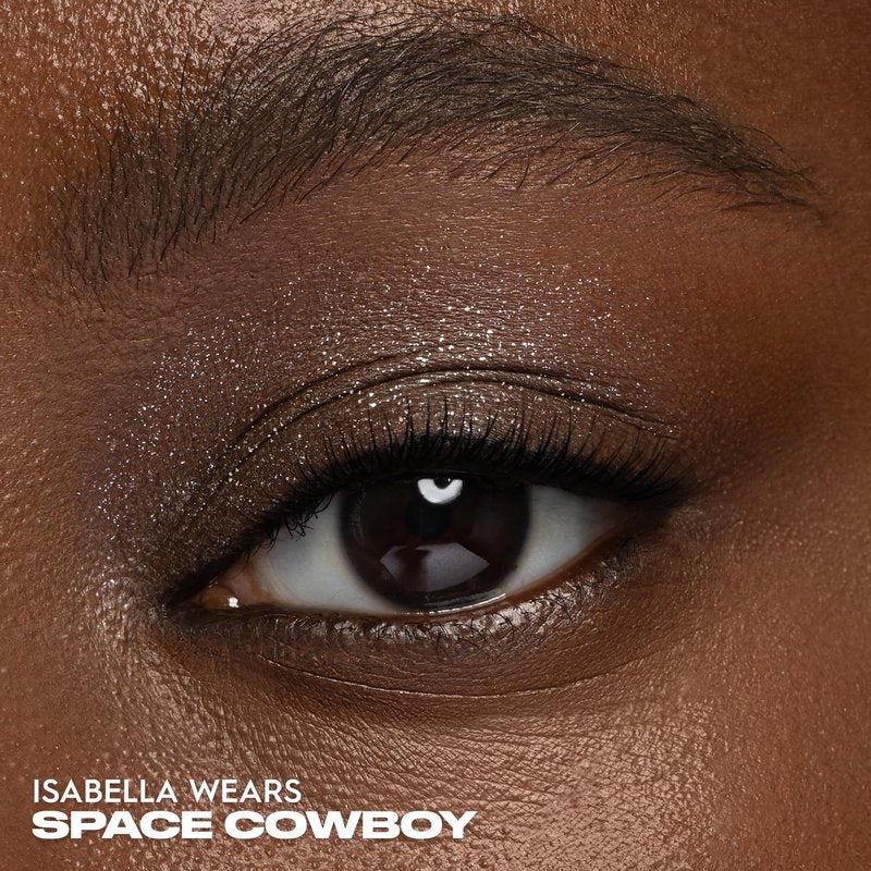 URBAN DECAY Moondust Space Cowboy + Brown Eye Pencil Makeup Set – 24/7 Moondust Glitter Eyeshadow Compact (Shimmery Champagne Gold) + 24/7 Glide-On Eyeliner Pencil (Matte Brown) – Bundle Kit
