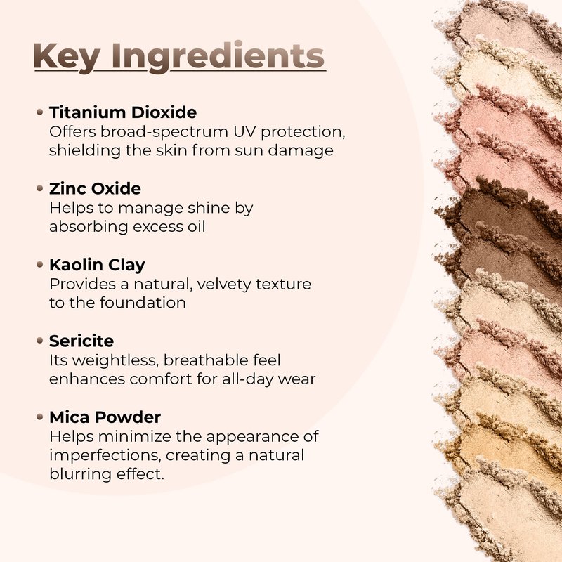 Foundation Powder Refill (Warm) (12 Gram Bag) By Sweet Face Minerals, Lightweight Mineral Loose Makeup Powder with SPF 20, Full Coverage Flawless Finish, Talc-free, Cruelty-Free, Refillable Pouch