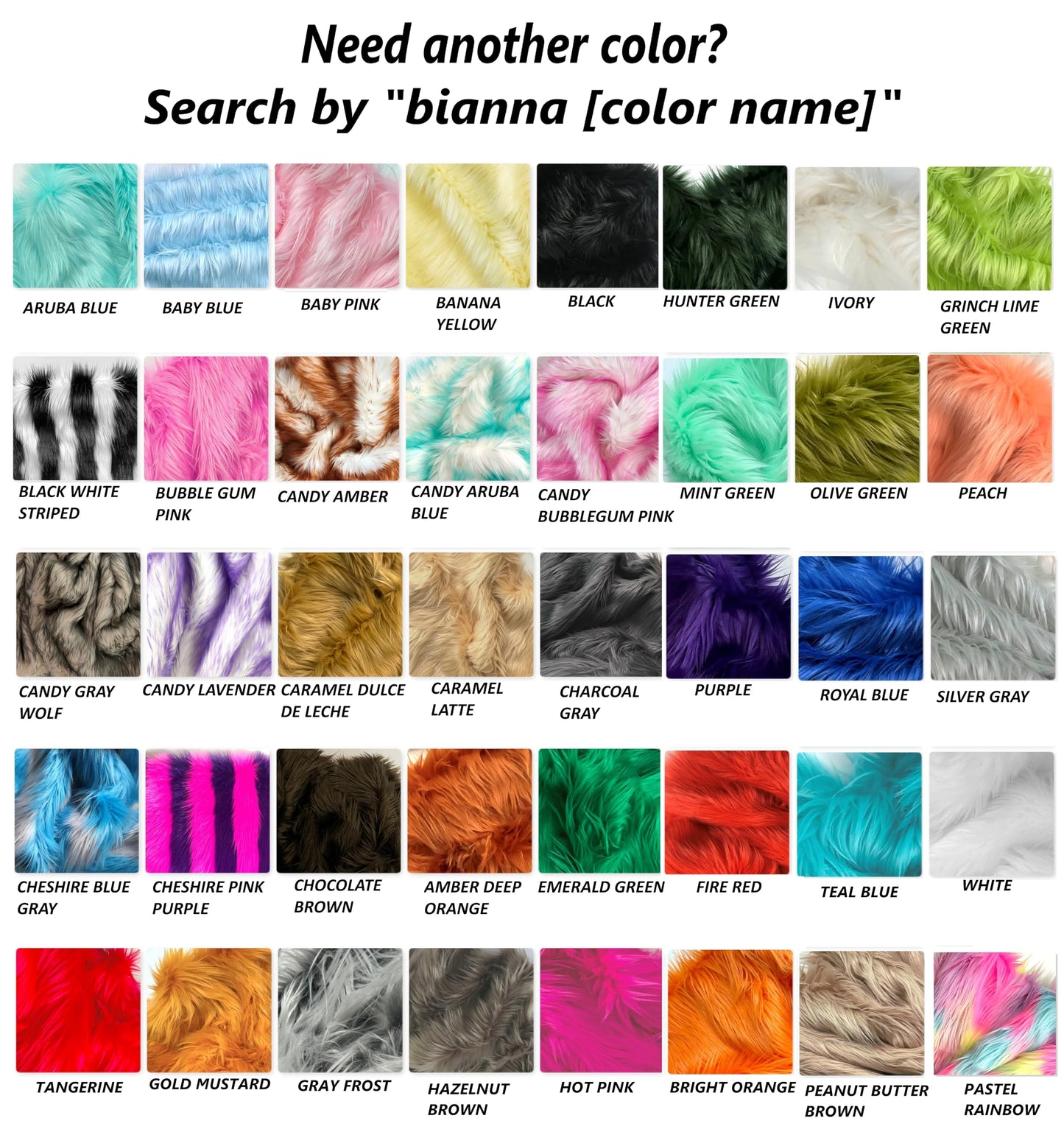Bianna Olive Green Faux Fur Fabric, by The Yard, American Seller, Luxury Shag Shaggy Material for Crafting, Sewing, Costumes, Fursuits, Home Decor (5x60 inches)