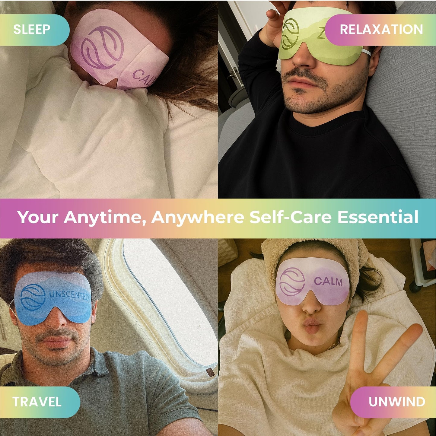 Body Restore Heated Eye Mask for Dry Eyes 30 Pack – Mothers Day Gifts for Mom, Birthday Gifts for Women and Men, Self Heating Warm Compress, Relaxation – Variety