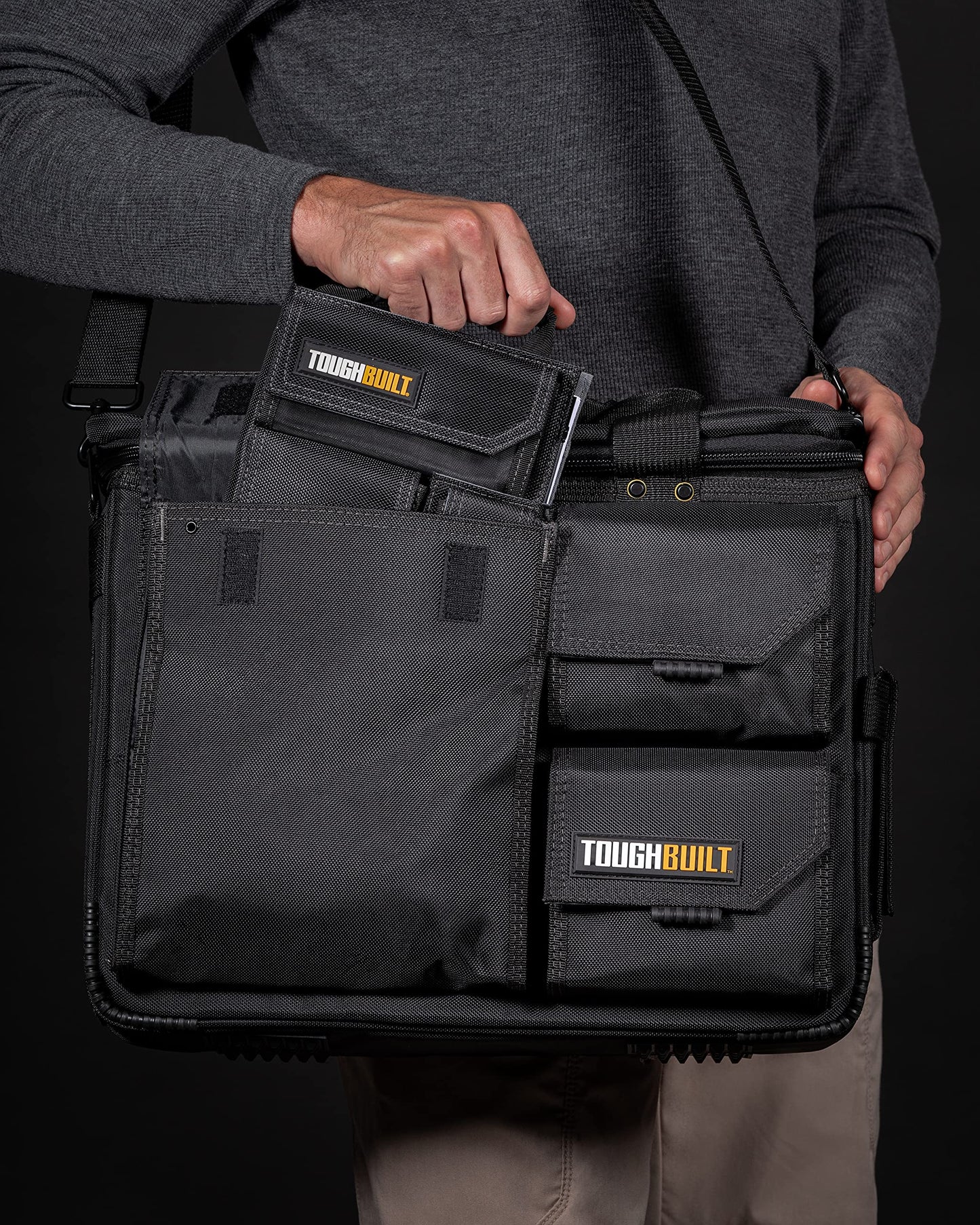 TOUGHBUILT TOU-56-L-C Large Organizer and Grid Notebook