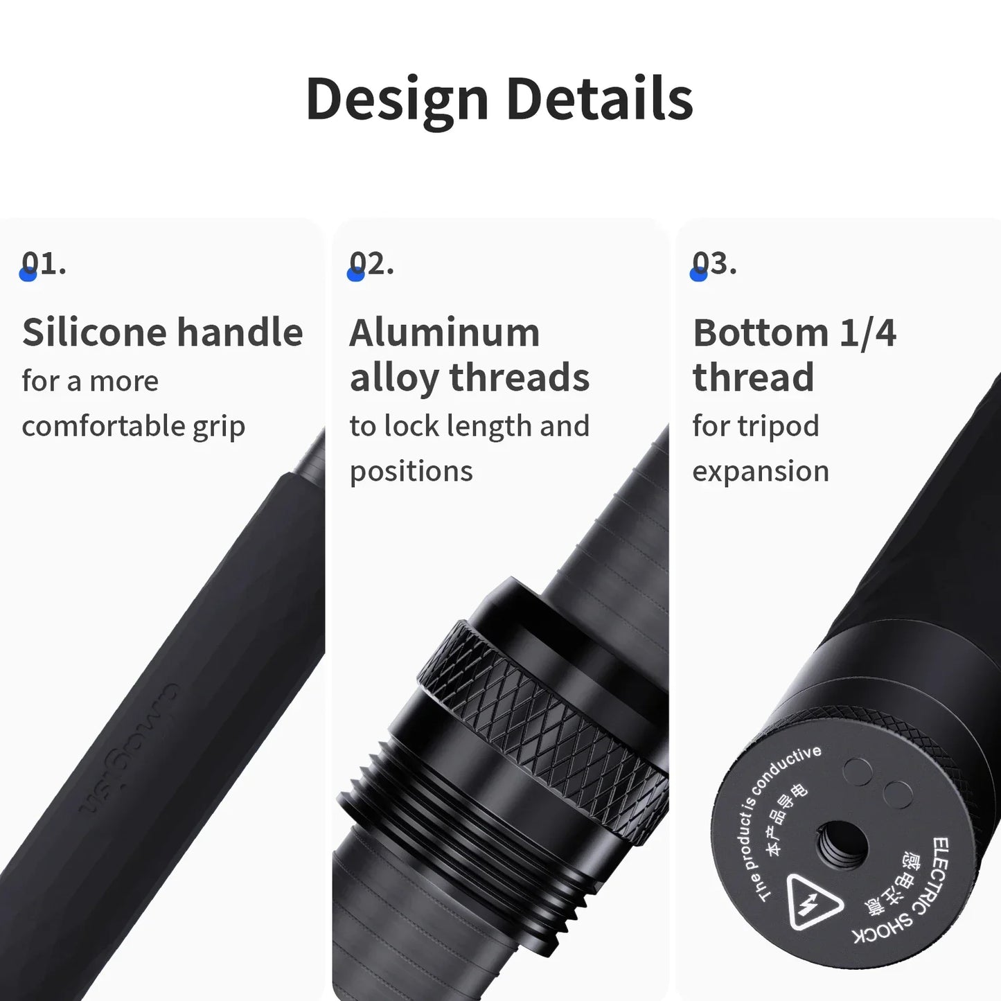 aMagisn 3M Invisible Selfie Stick