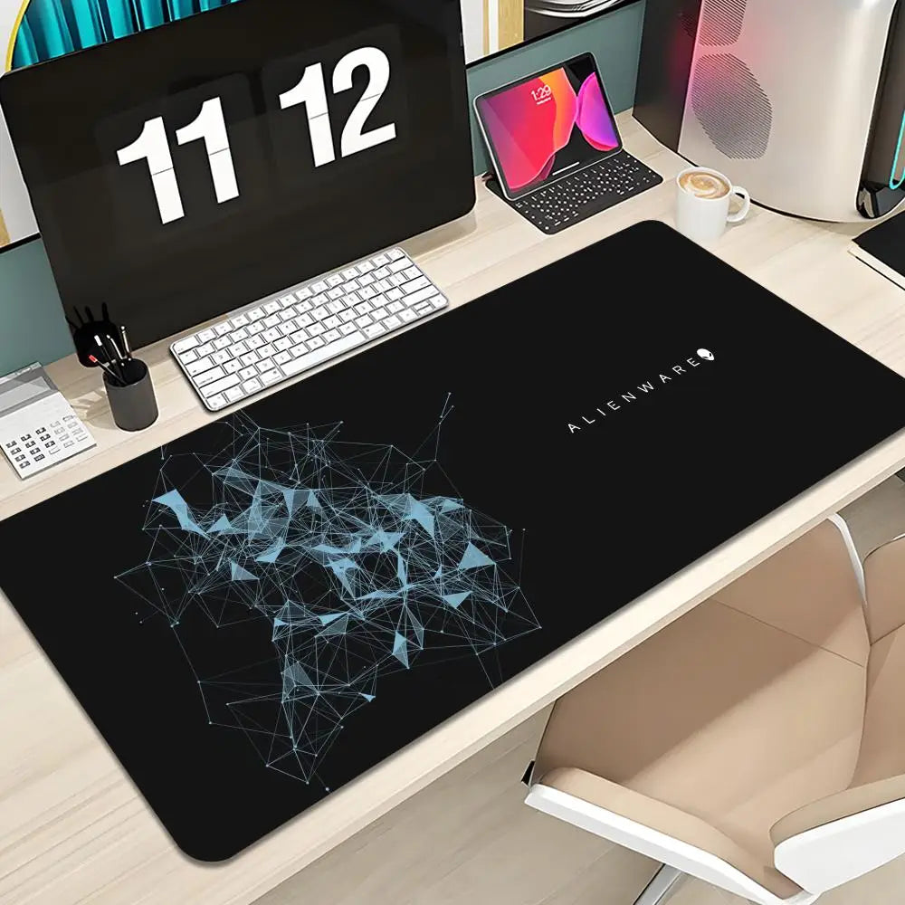 Dell Alienware Gaming Mouse Pad Keyboard Mousepad lauge 1200X600 mm Desk Mat PC Gamer Office Carpet Home Table pad